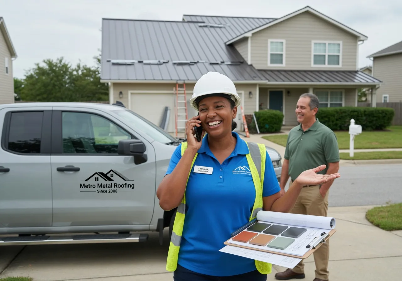 Storm Damage Metal Roof Repair in Herington, KS